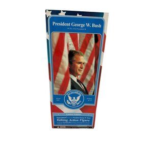 President George W. Bush Talking Action Figure 12" Limited Edition By Toypreside
